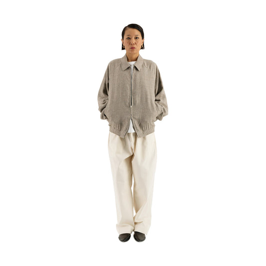 Alain Unlined Hemp Wool Blouson