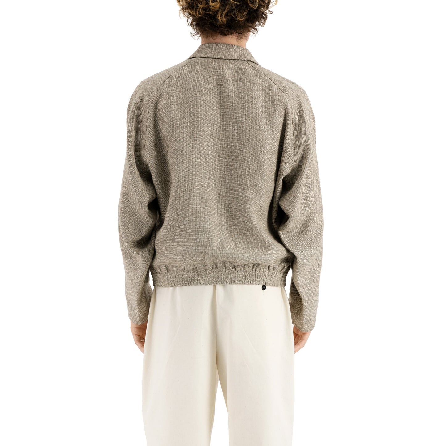 Alain Unlined Hemp Wool Blouson
