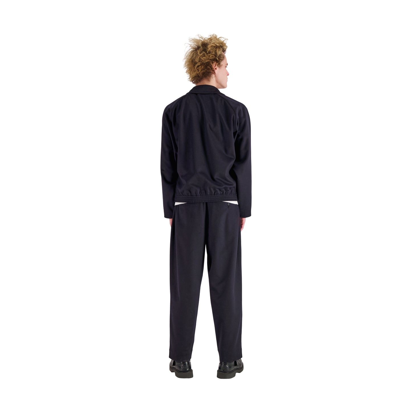 Alain Cashmere Blouson Midnight Blue