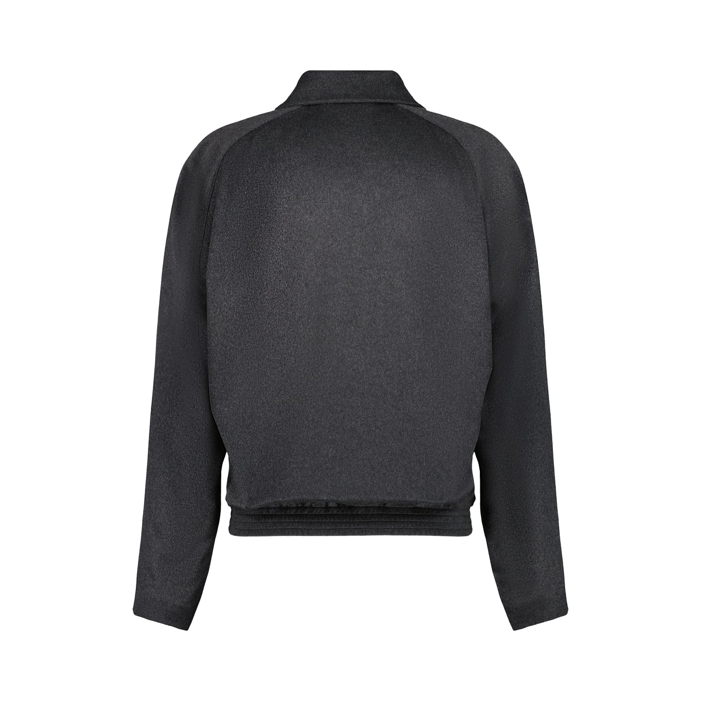 Alain Cashmere Blouson Dark Charcoal Melange