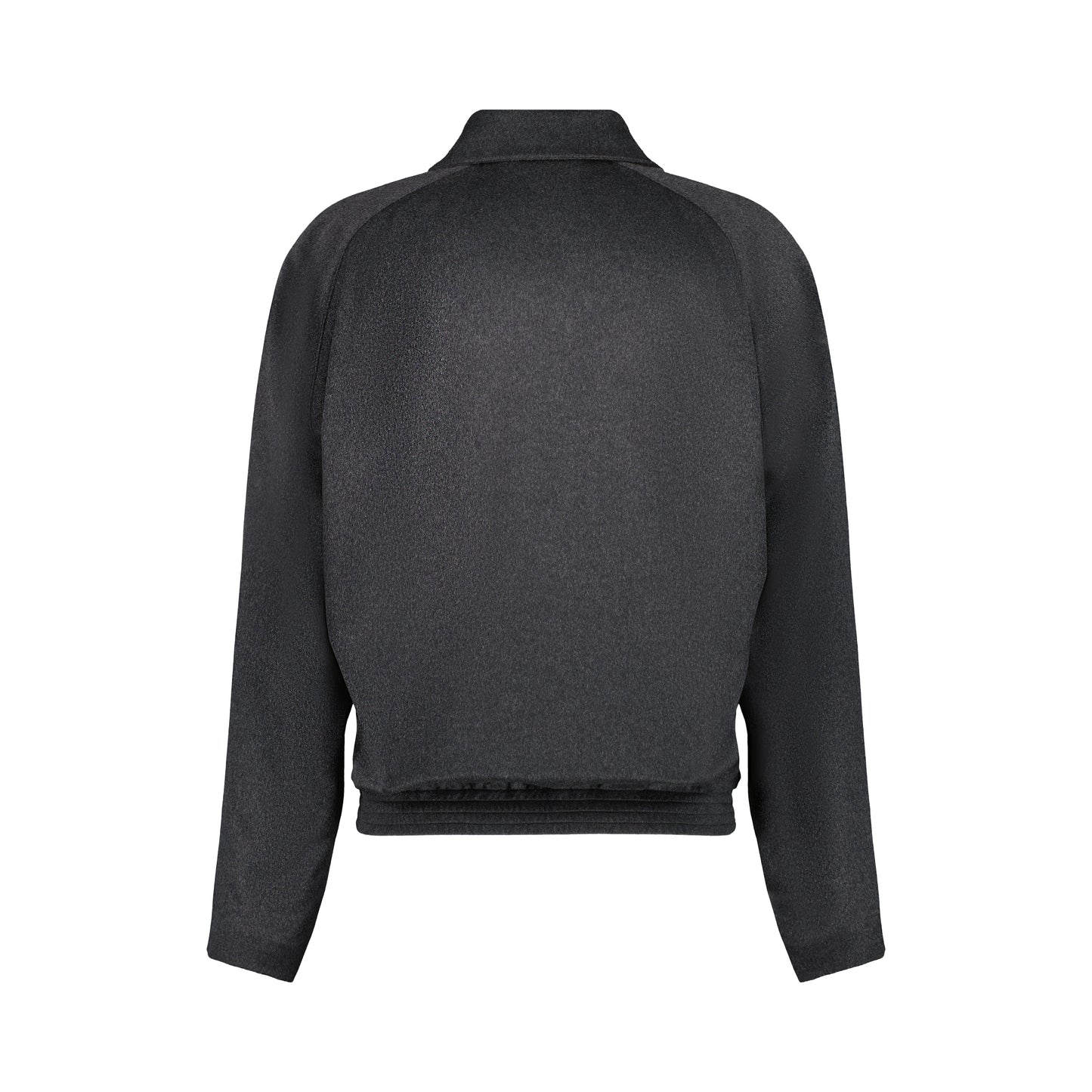 Alain Cashmere Blouson Dark Charcoal Melange