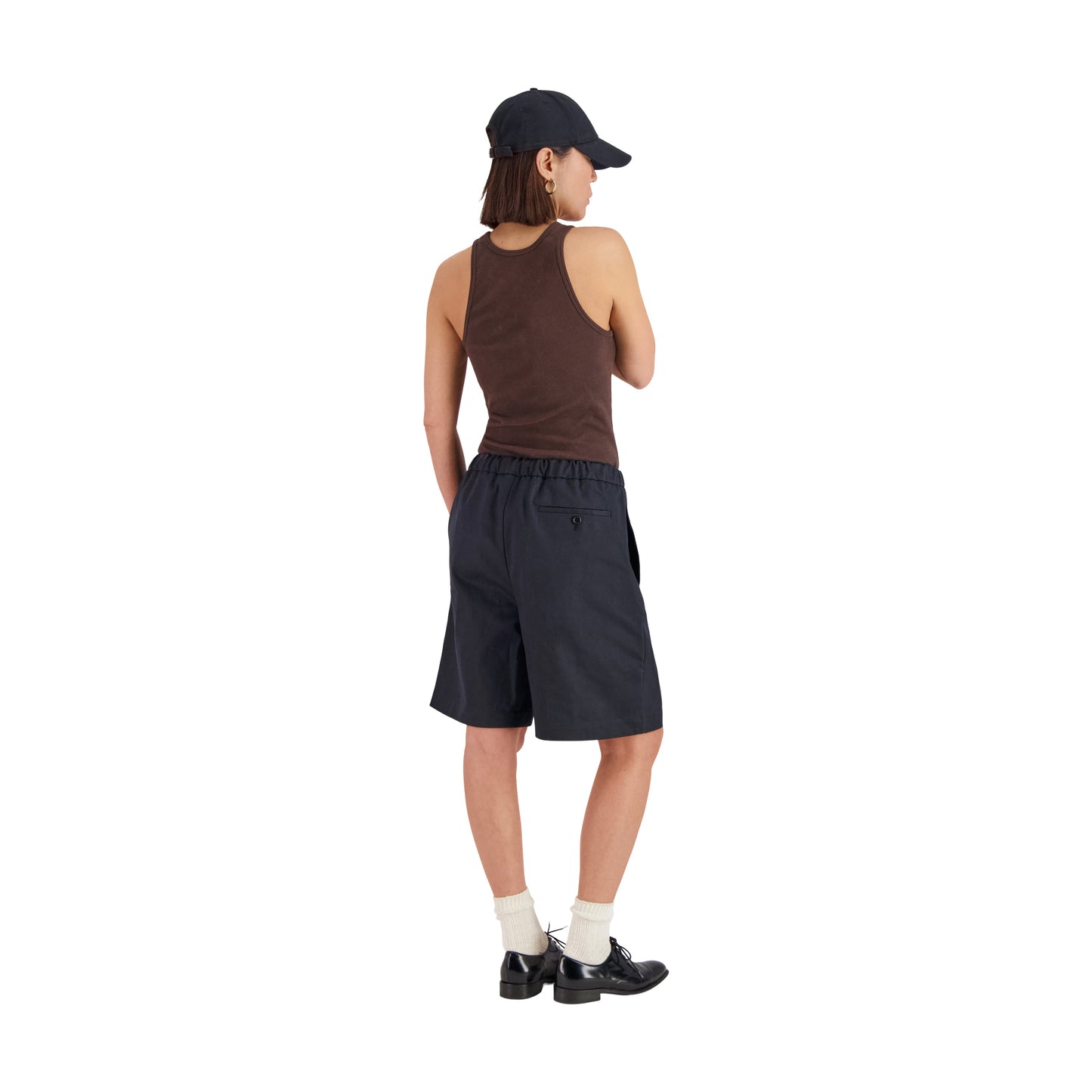 Ed Unlined Drawstring Shorts Black
