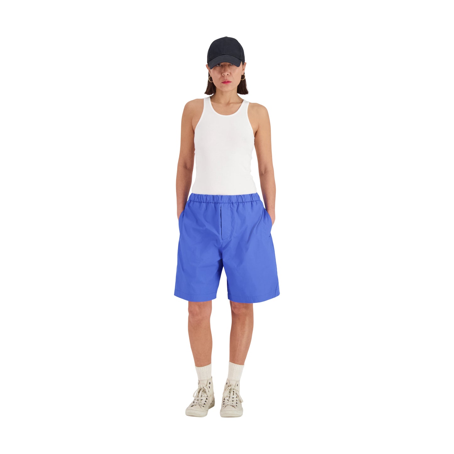 Ed Unlined Drawstring Shorts Meta Blue