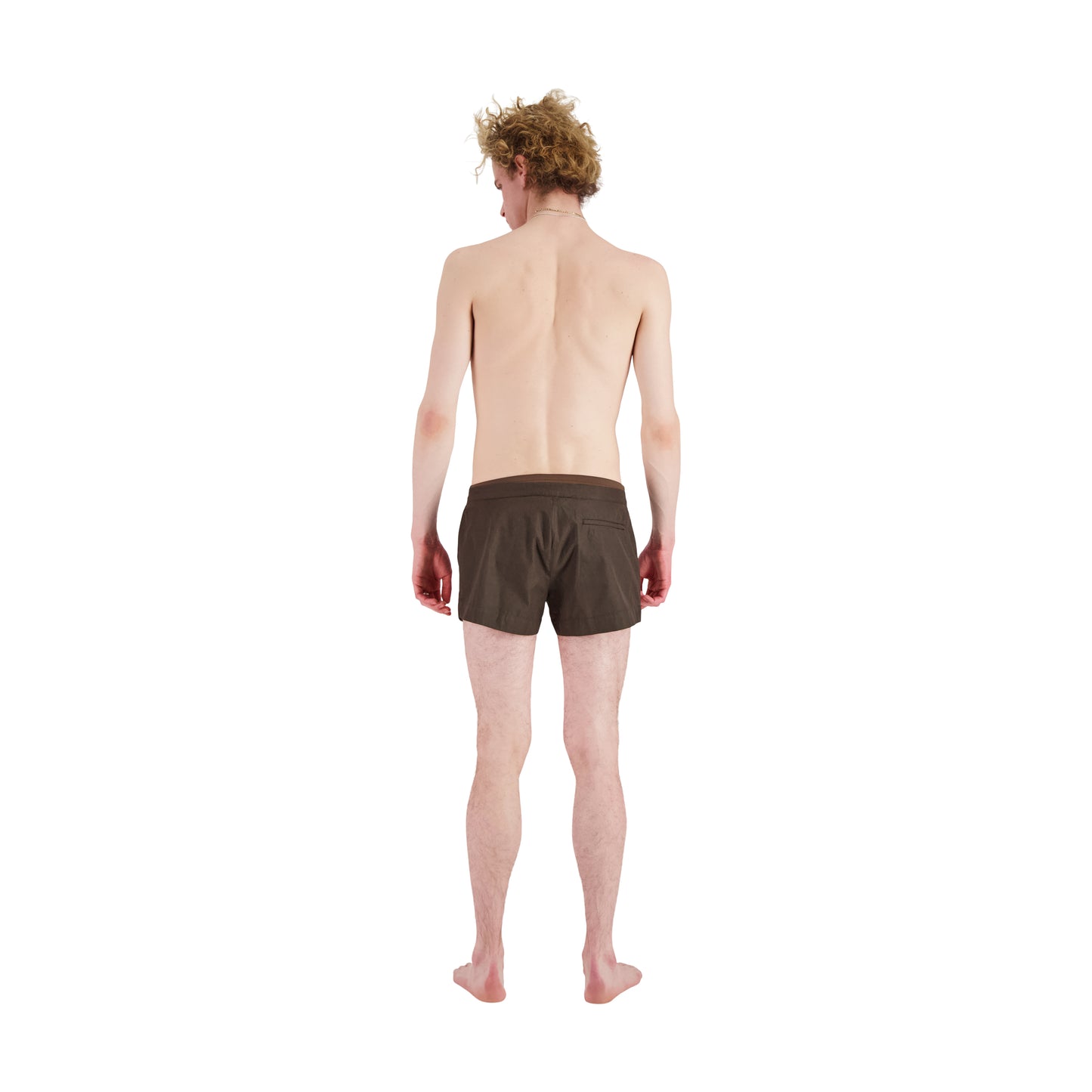Paul Swim Shorts Dark Chocolate Brown