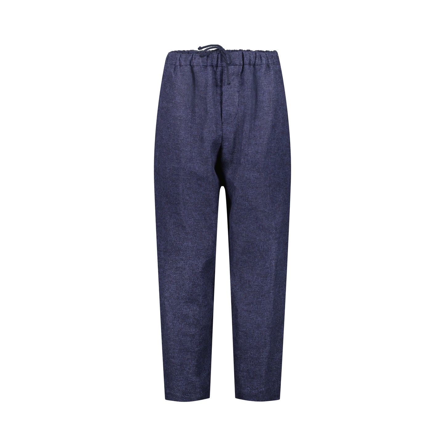 Ed Unlined Drawstring Trousers Midnight Blue