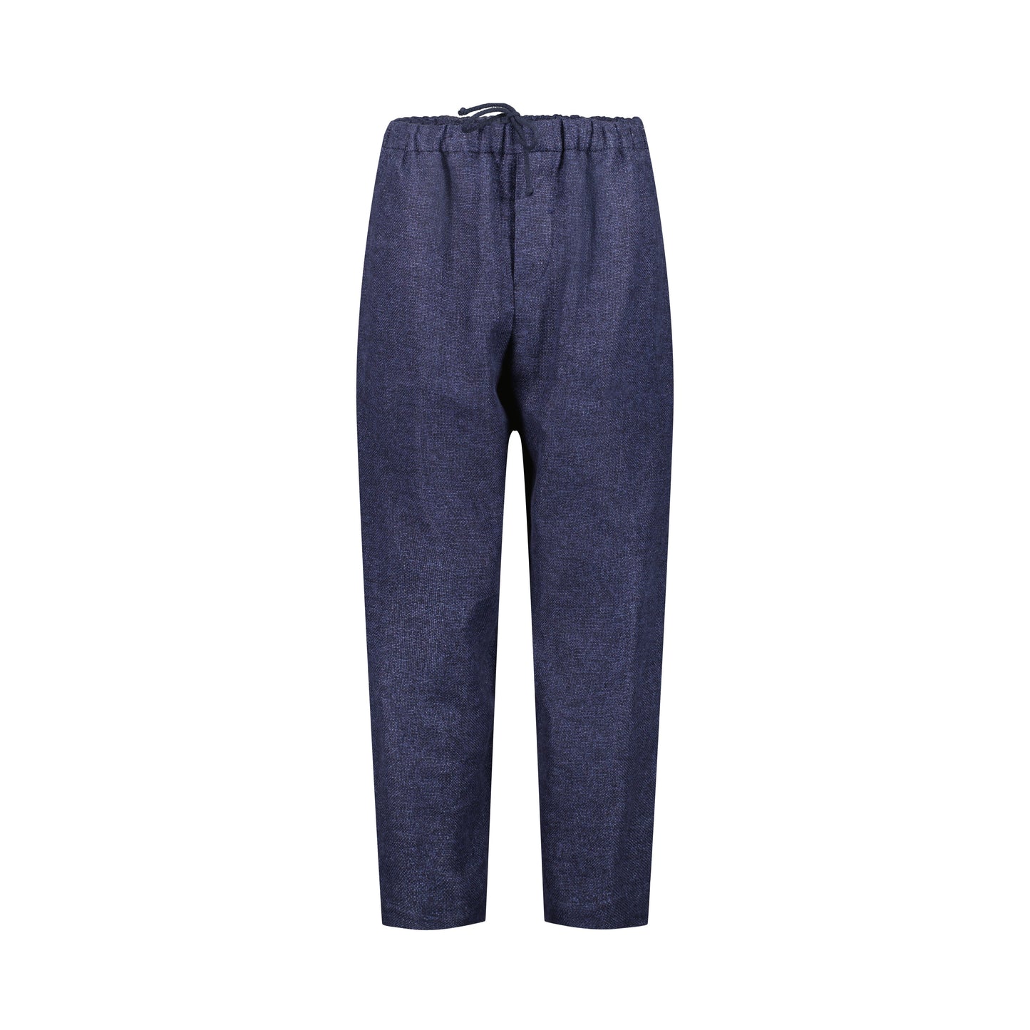 Ed Unlined Drawstring Trousers Midnight Blue