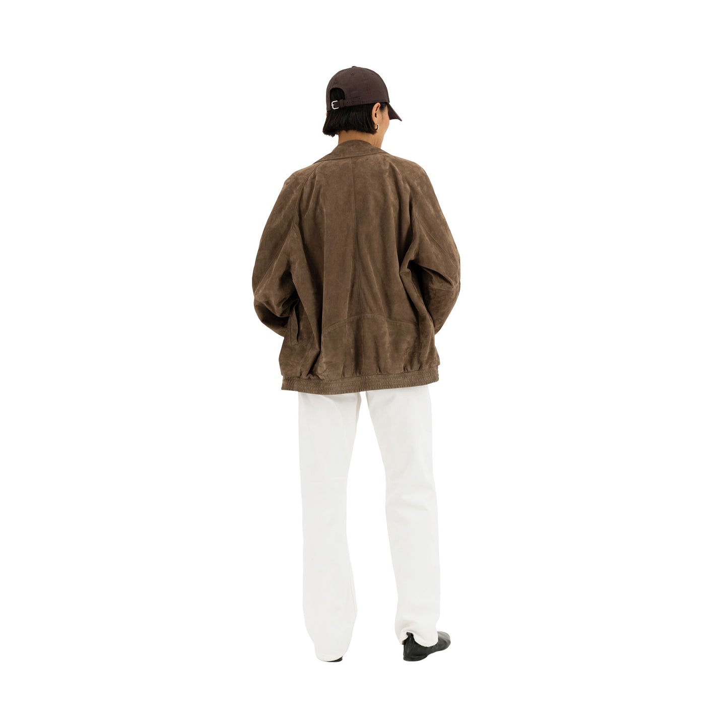Alain Unlined Lamb Suede Blouson Mink
