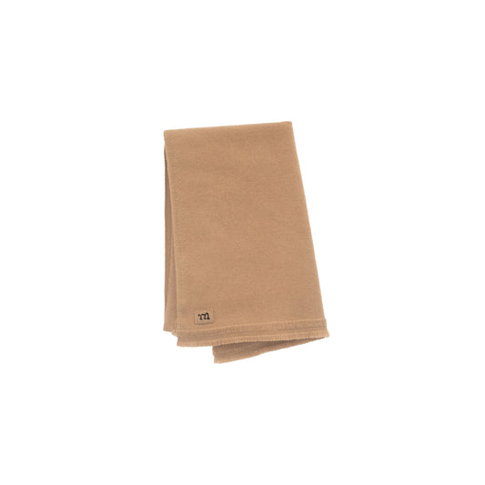June Knitted Cashmere Scarf Camel