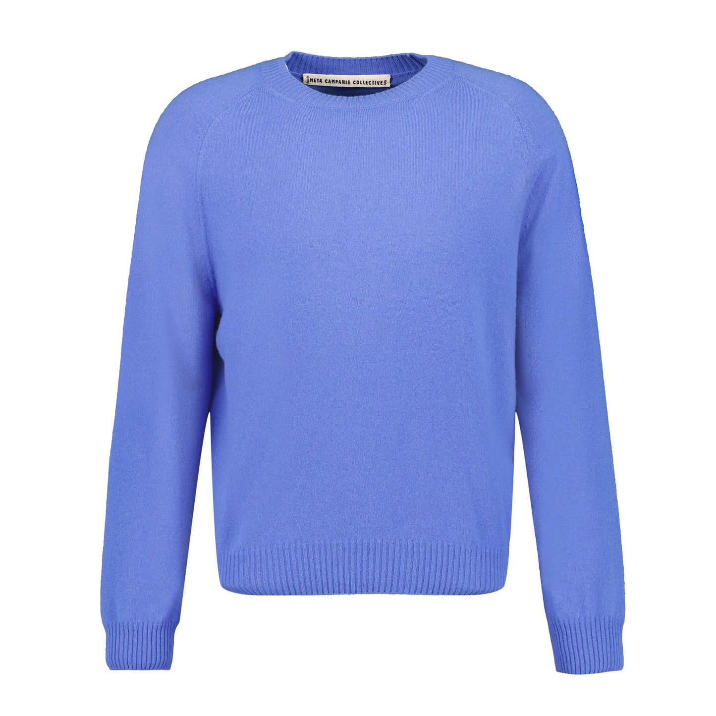 Jack Crew Neck Cashmere Sweater Meta Blue