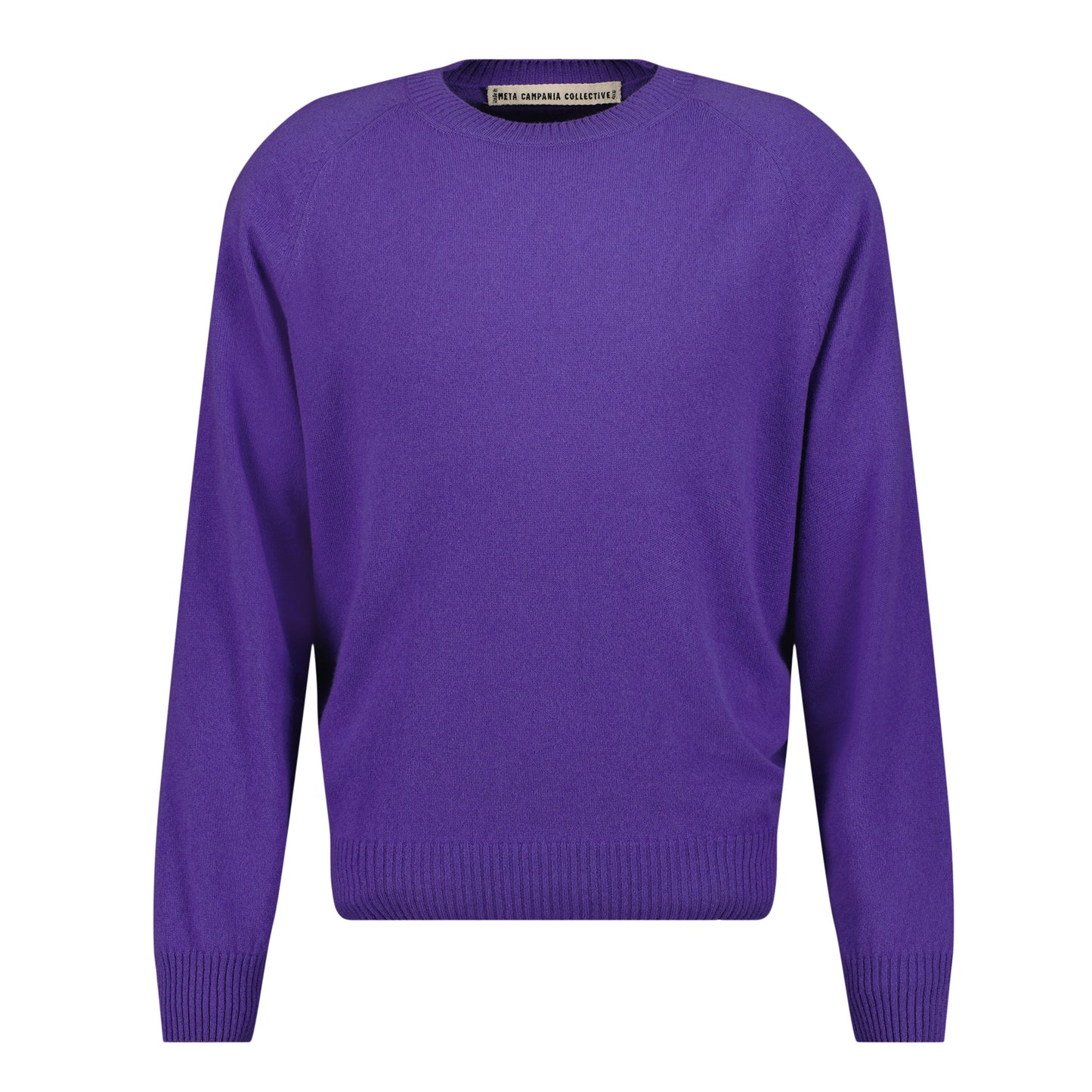 Jack Crew Neck Cashmere Sweater Bright Purple