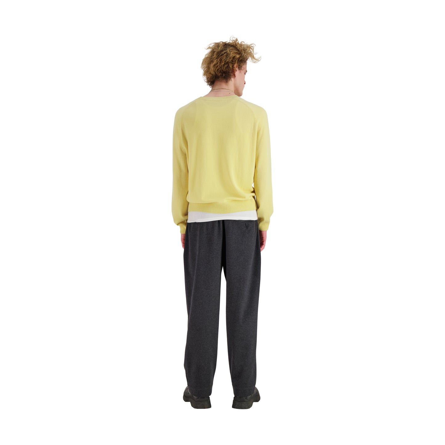 Jack Crew Neck Cashmere Sweater Sand