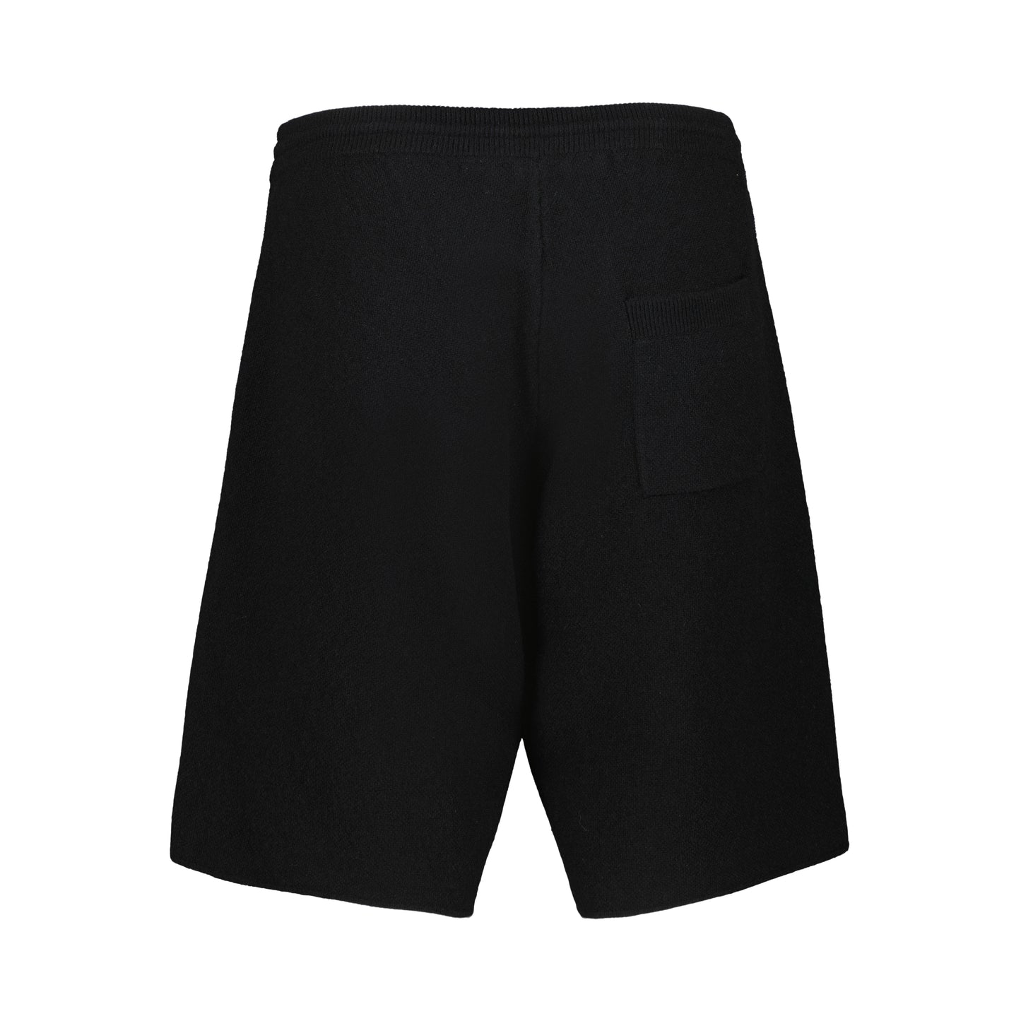 Keith Knitted Cashmere Shorts Black