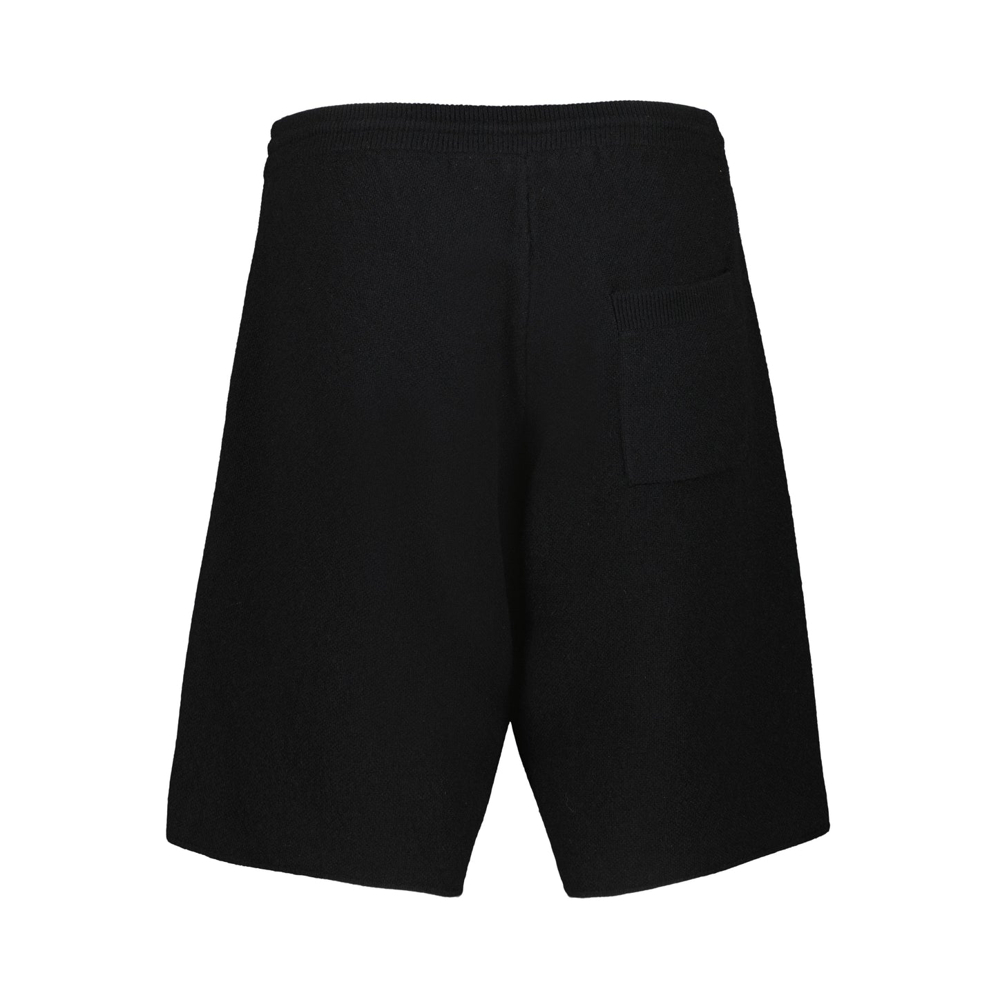 Keith Knitted Cashmere Shorts Black