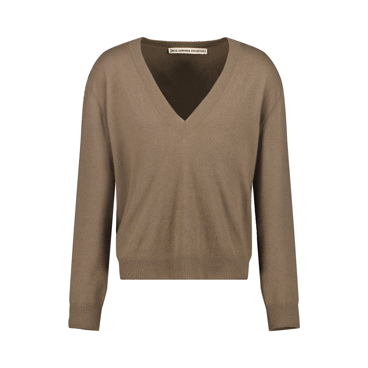 Joel Felted Cashmere V-Neck Mink