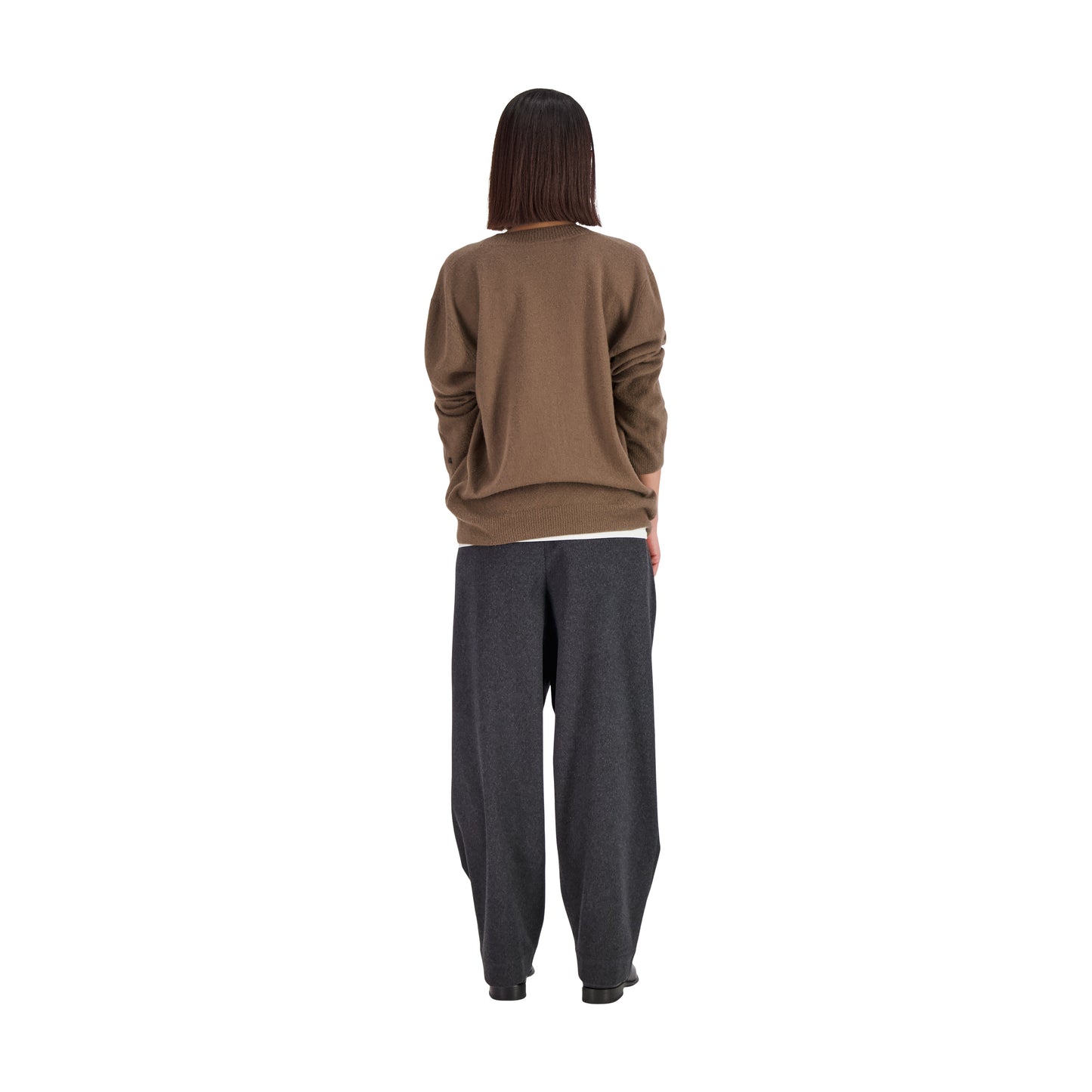 Joel Felted Cashmere V-Neck Mink