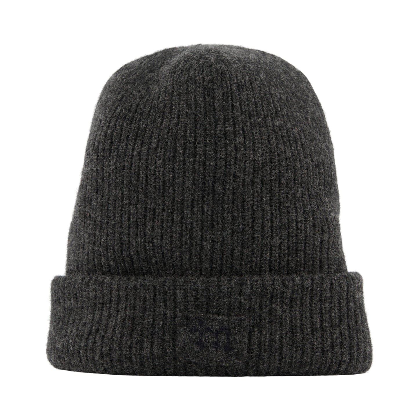 Kurt Knitted Cashmere Beanie Dark Charcoal Melange