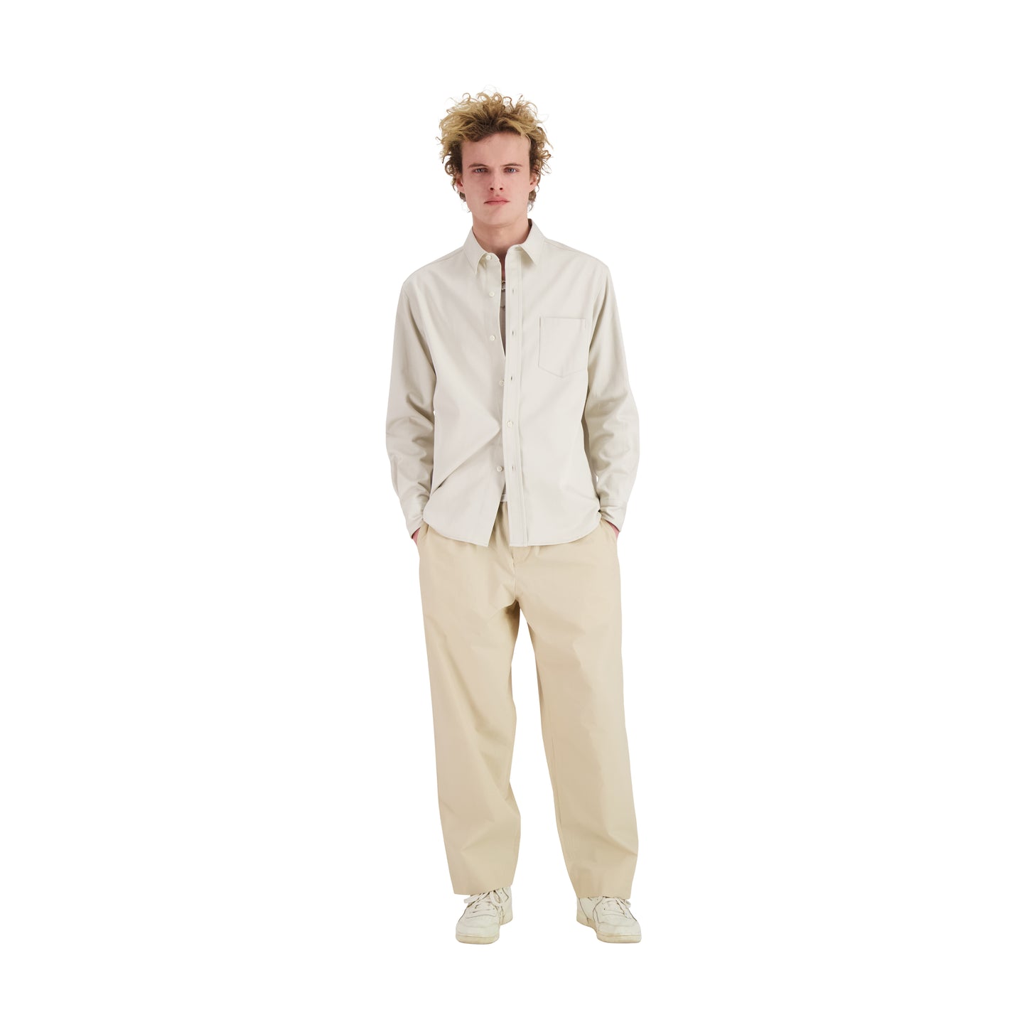 Pablo Unlined Shirt Beige