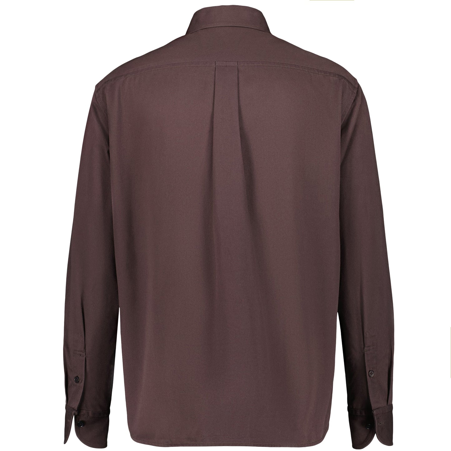 Pablo Unlined Shirt Dark Chocolate Brown