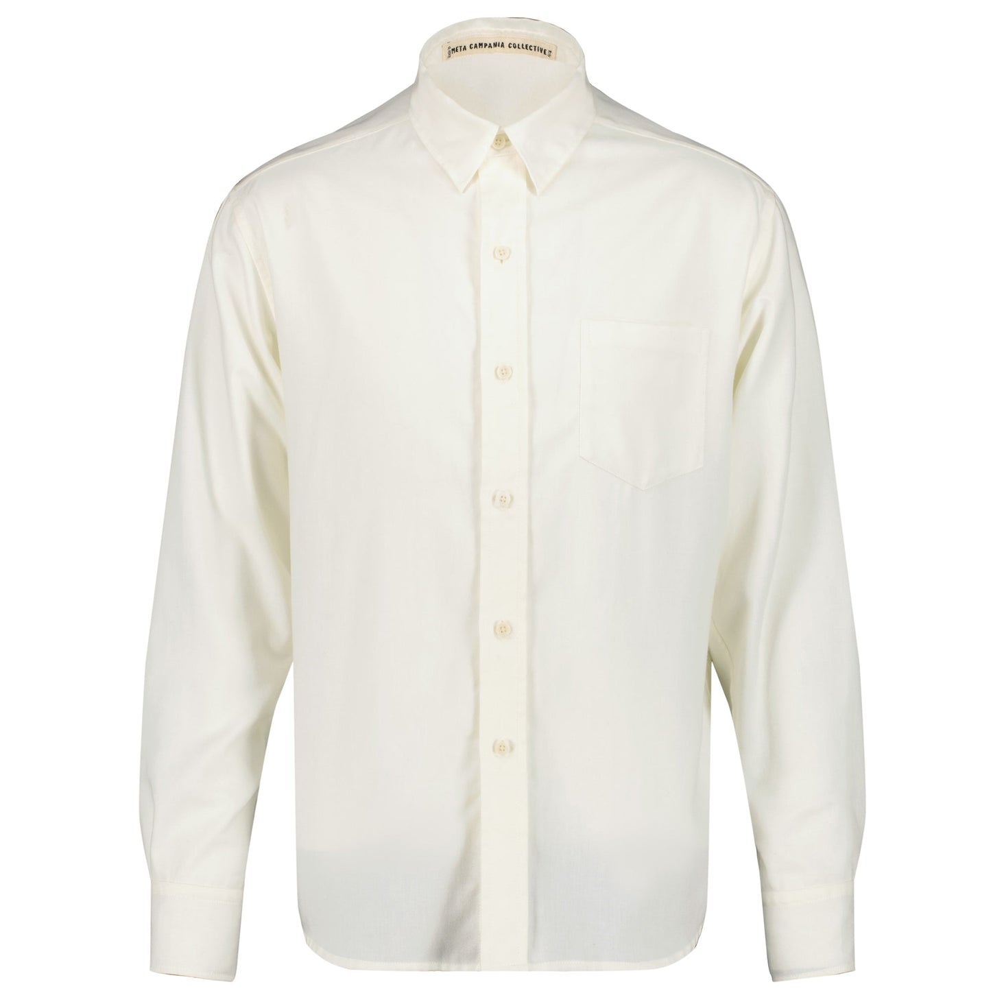Pablo Unlined Cotton Cashmere Shirt White