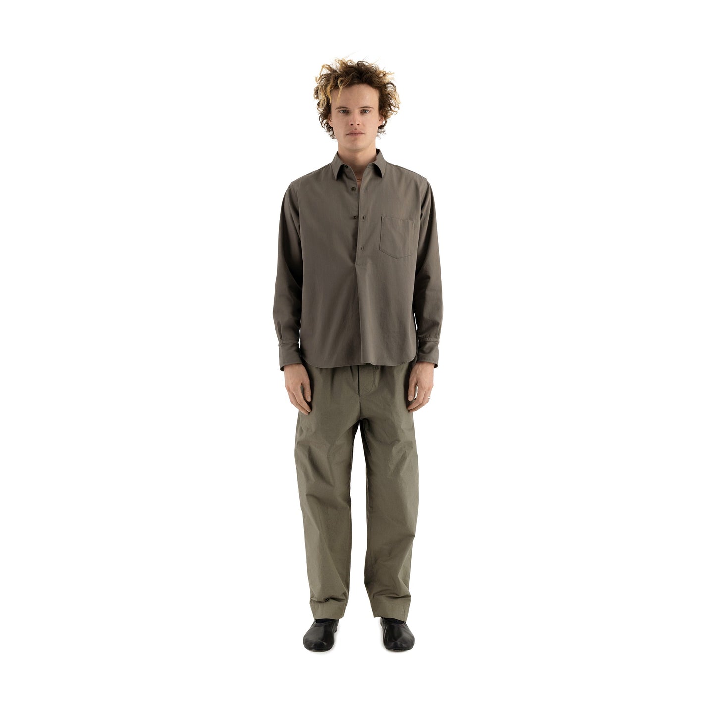 Lee Unlined Frock Shirt Weimaraner Grey