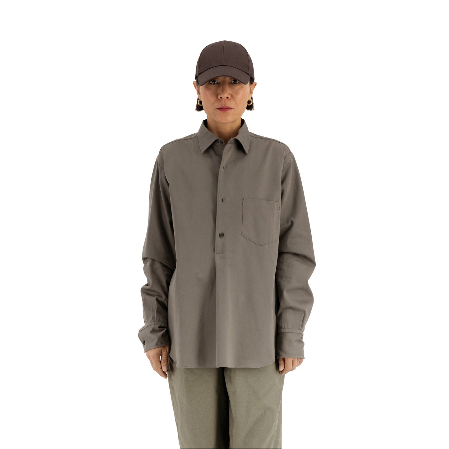 Lee Unlined Frock Shirt Weimaraner Grey