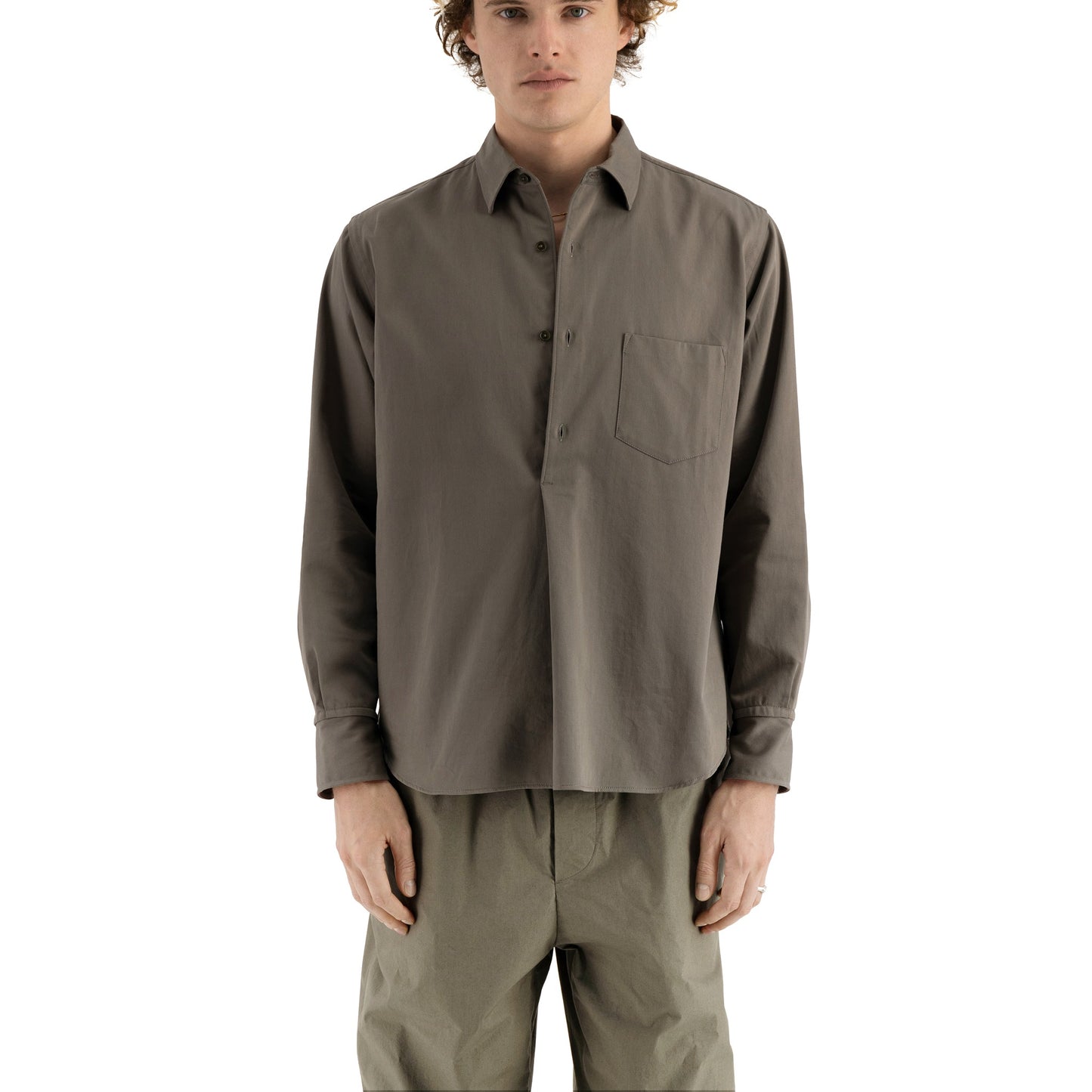 Lee Unlined Frock Shirt Weimaraner Grey