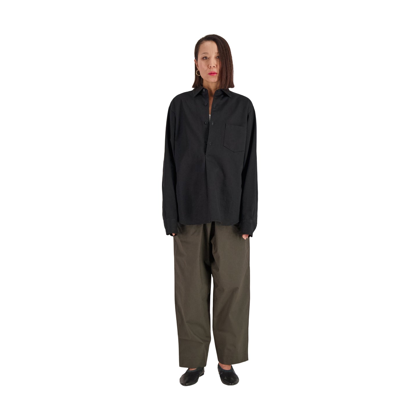 Lee Unlined Frock Shirt Black