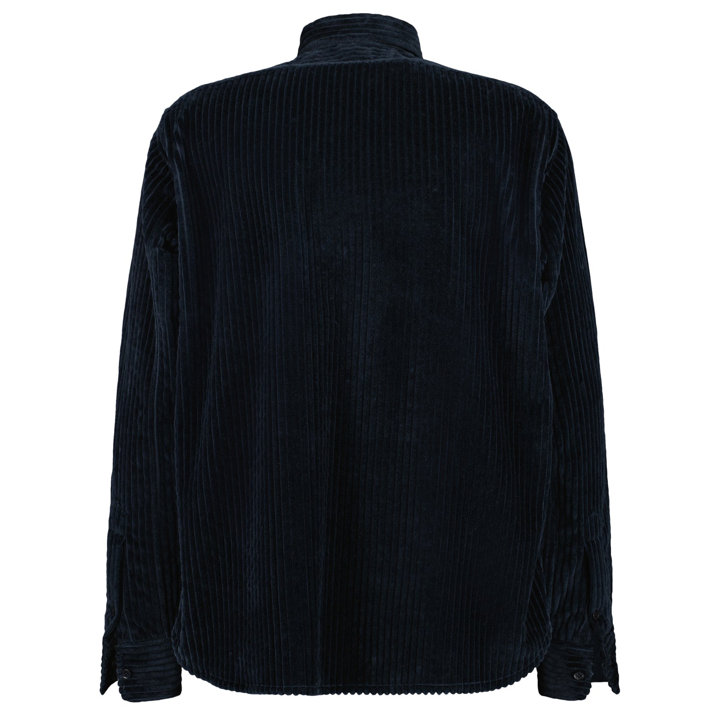 Lee Unlined Exaggerated Cotton Corduroy Frock Shirt Midnight Blue