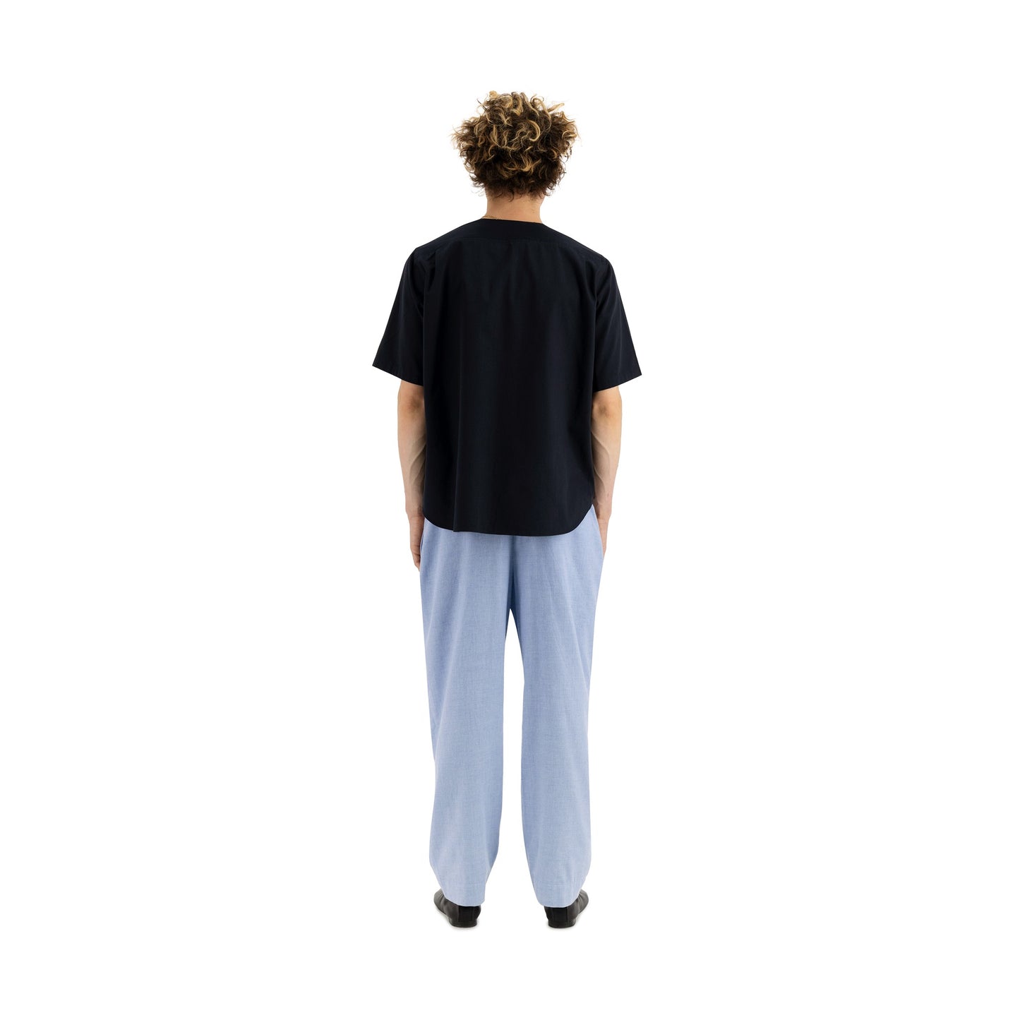Mike Short Sleeve Baseball Shirt Midnight Blue