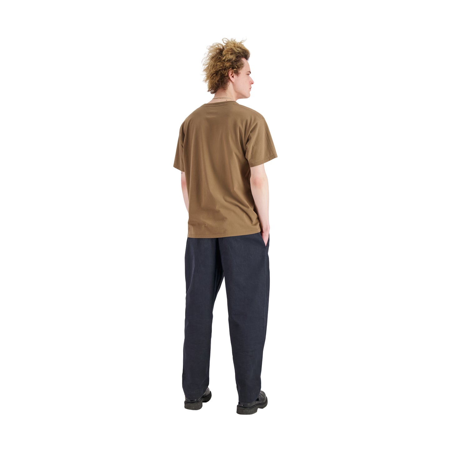 Peter Jersey Cotton T Shirt Mink