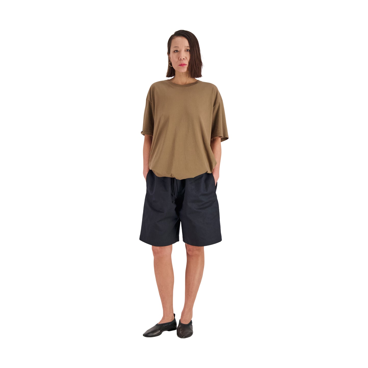 Peter Jersey Cotton T Shirt Mink