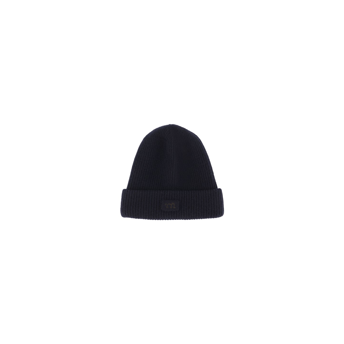 Kurt Knitted Cashmere Beanie Midnight Blue