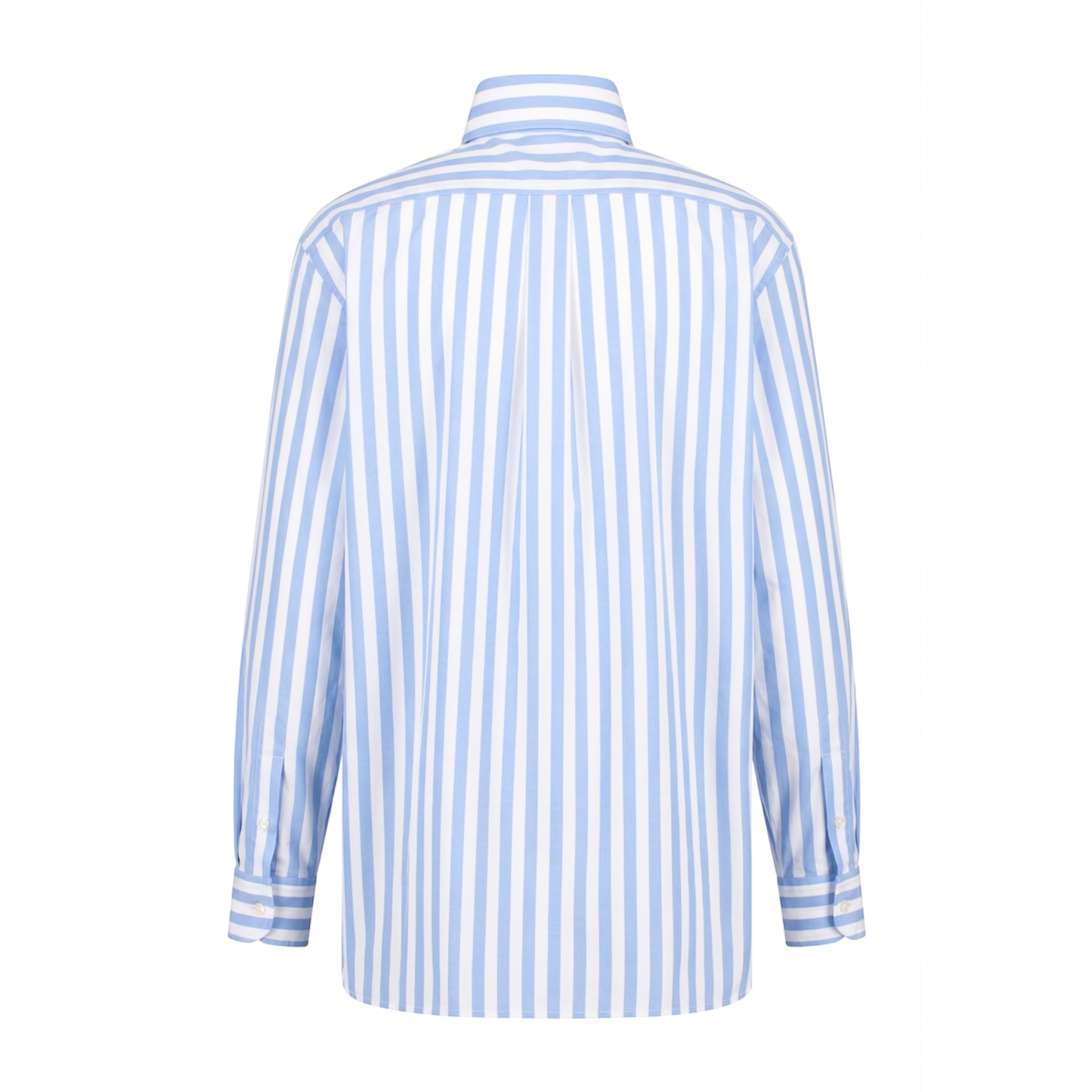 Pablo Exaggerated Unlined Lightweight Stripe Cotton Shirt