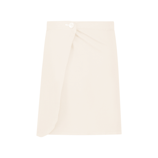 Alice Tropical Wool Twill Shift Skirt