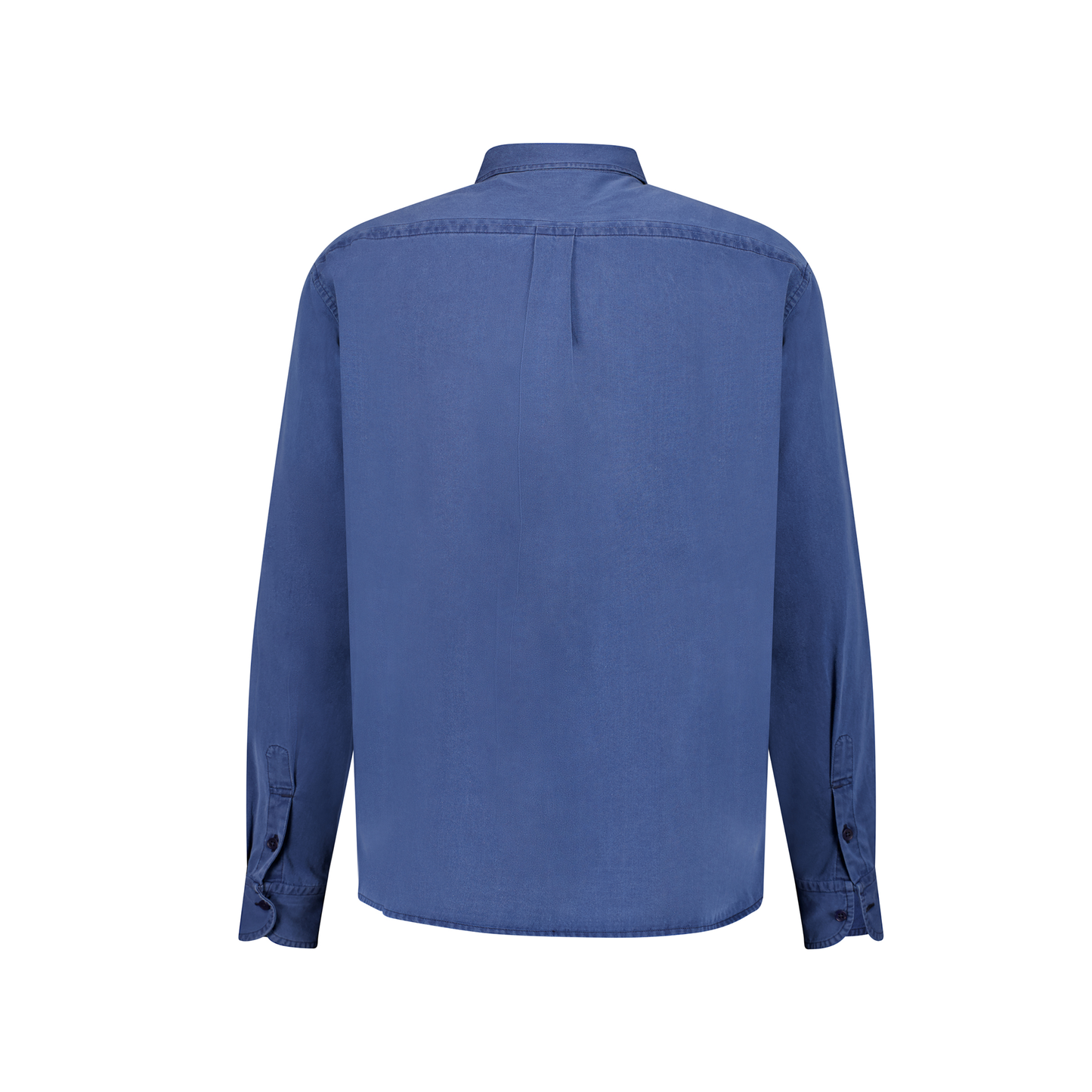 Pablo Unlined Chambray Cotton Shirt