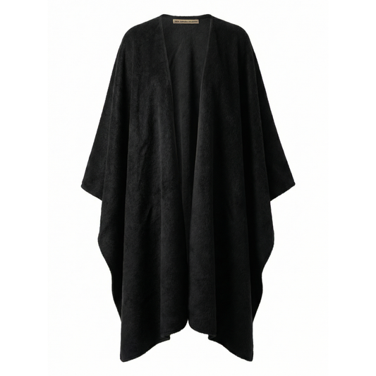 Adriana Exaggerated Alpaca Wool Cape