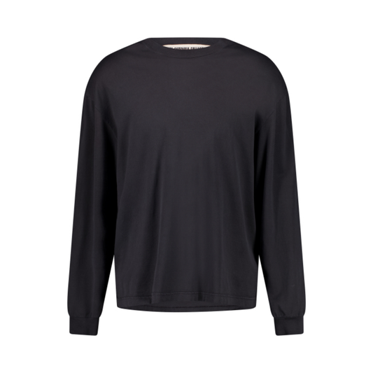 Robert Long Sleeve Washed Cotton T Shirt
