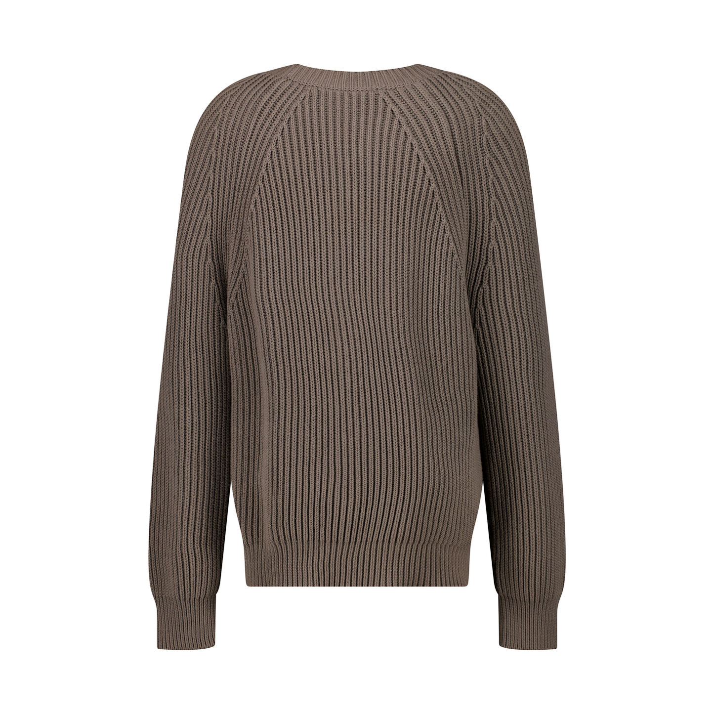 Michel Exaggerated Rib Cotton Crew Neck