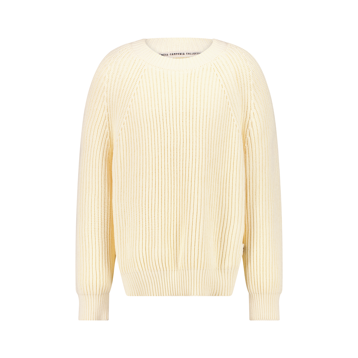 Michel Exaggerated Rib Cotton Crew Neck