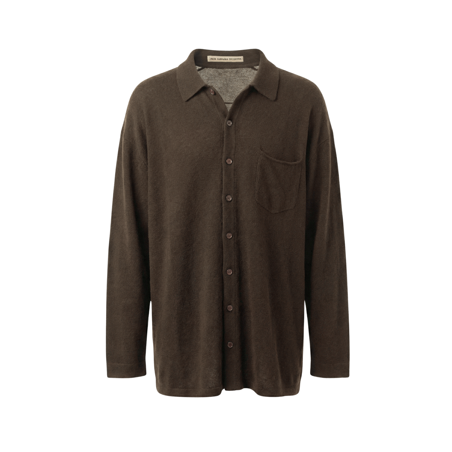 Pablo Unlined Felted Cashmere Shirt