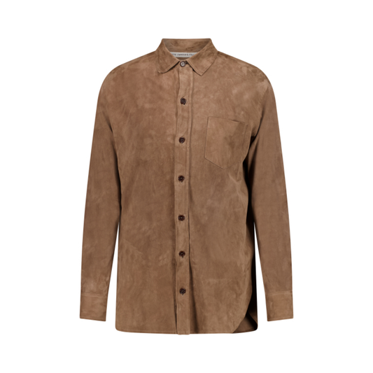 Pablo Unlined Lamb Suede Shirt