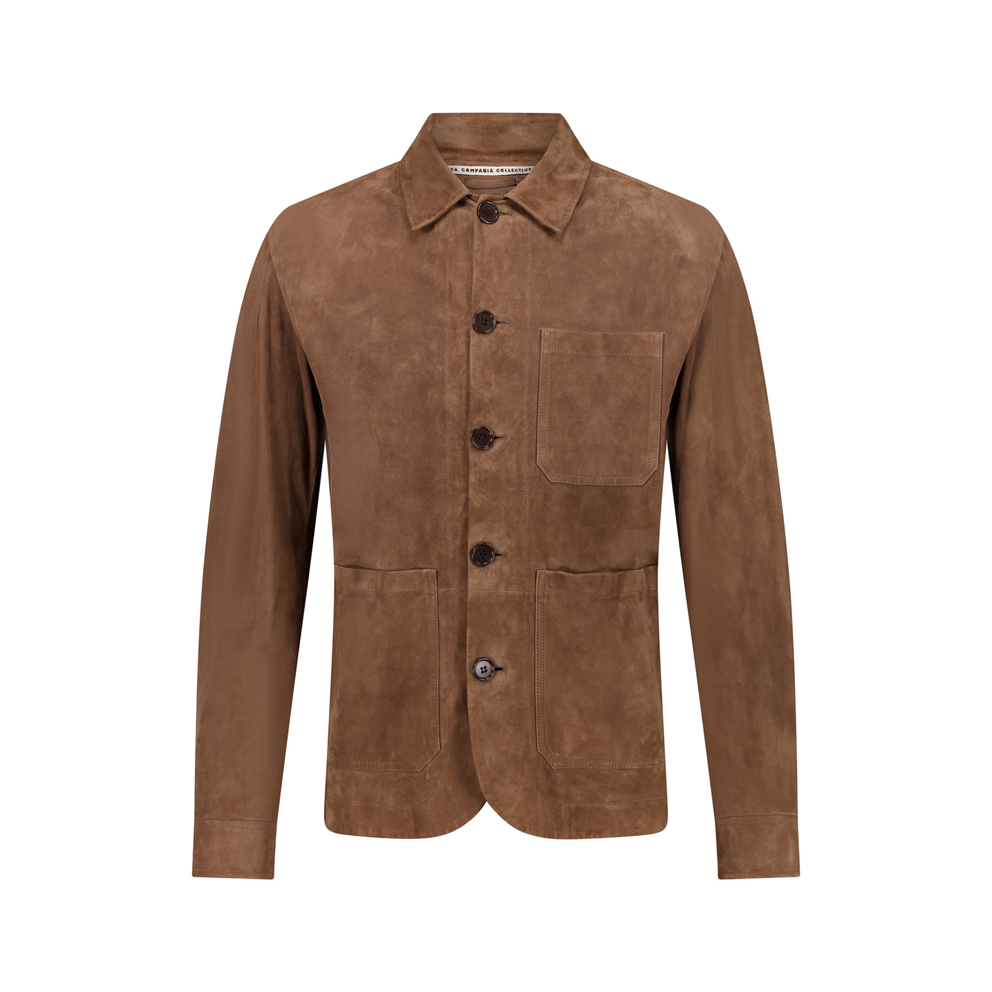 Julian Unlined Lamb Suede Shirt Jacket
