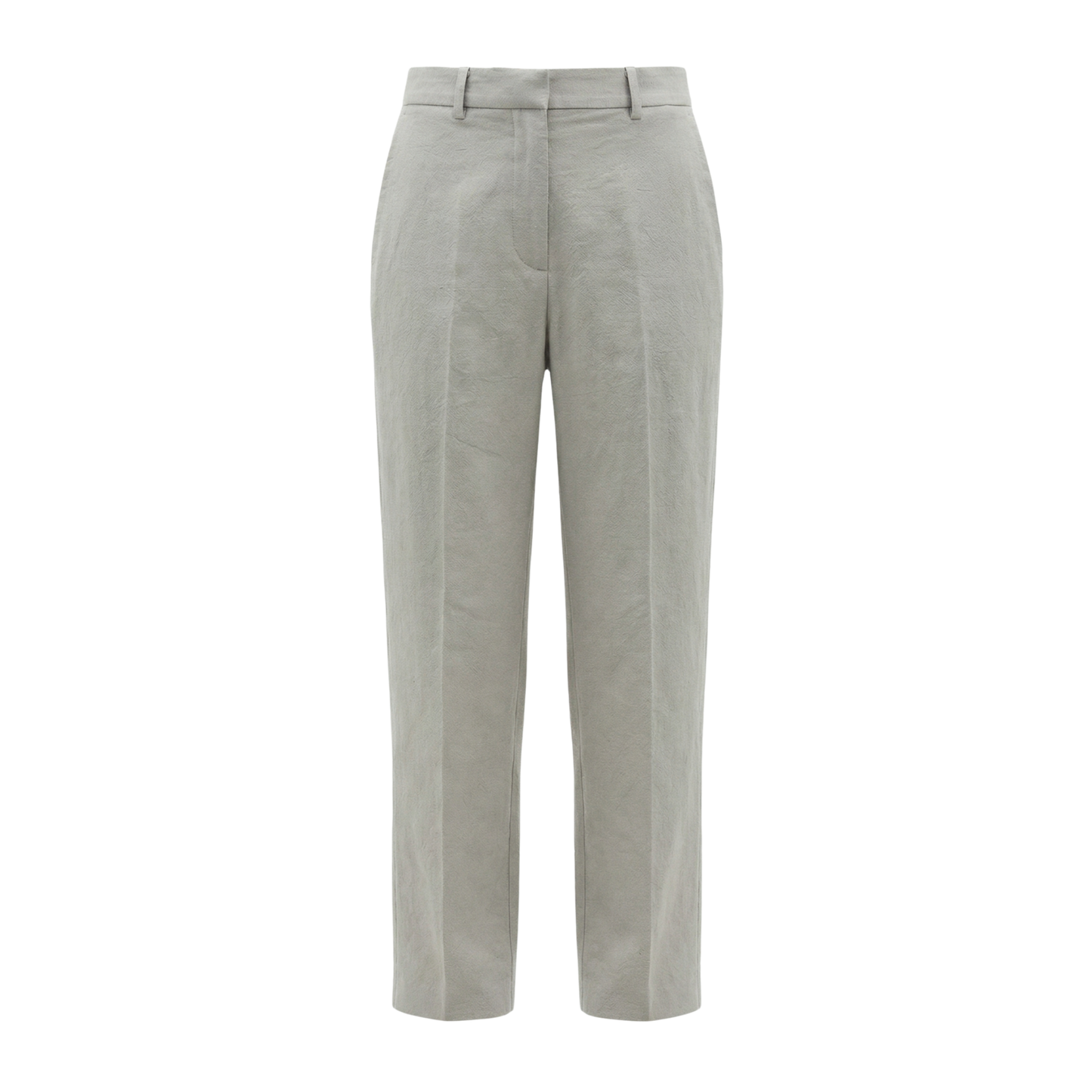 Gilles Straight Raw Silk Leg Formal Trousers