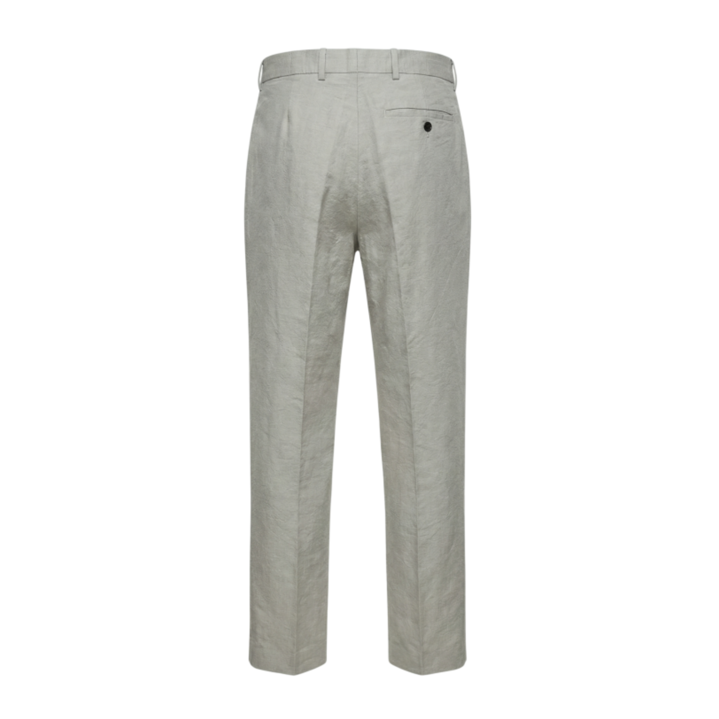 Gilles Straight Raw Silk Leg Formal Trousers