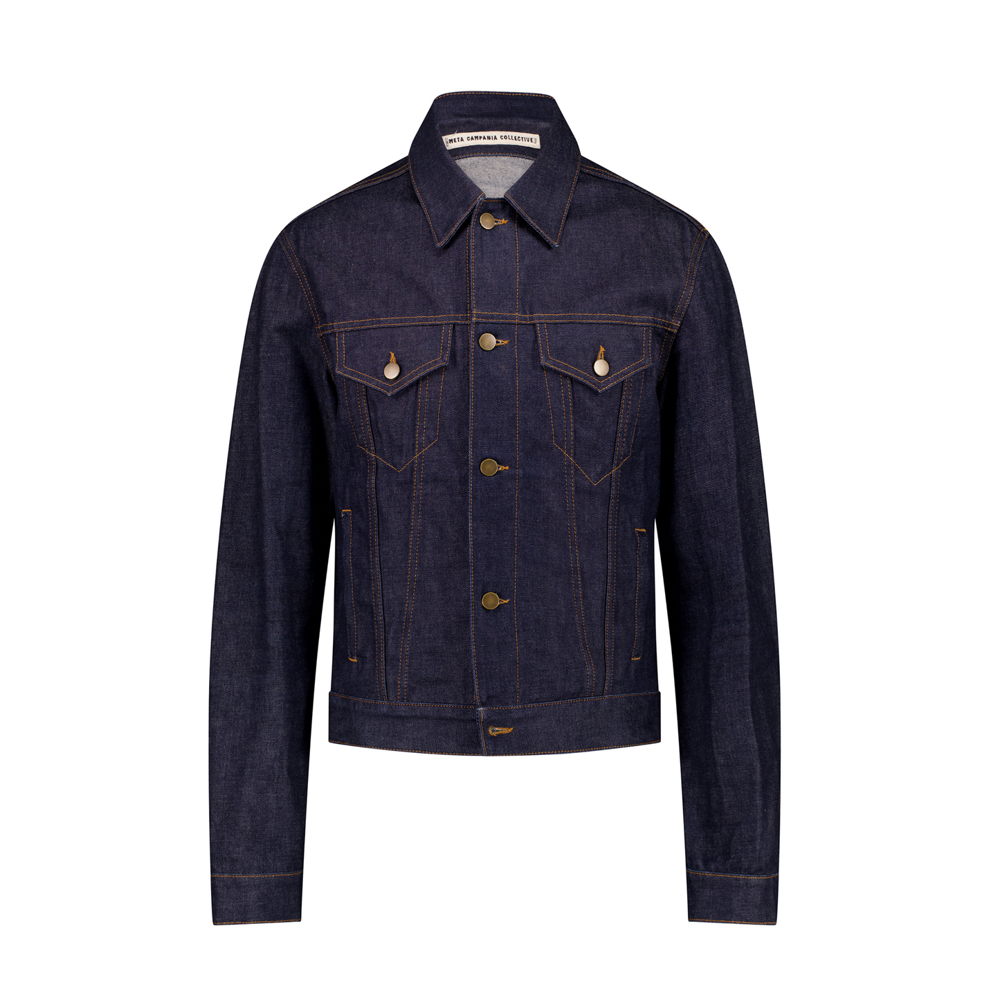 Lilo Unlined Trucker Raw Denim Jacket