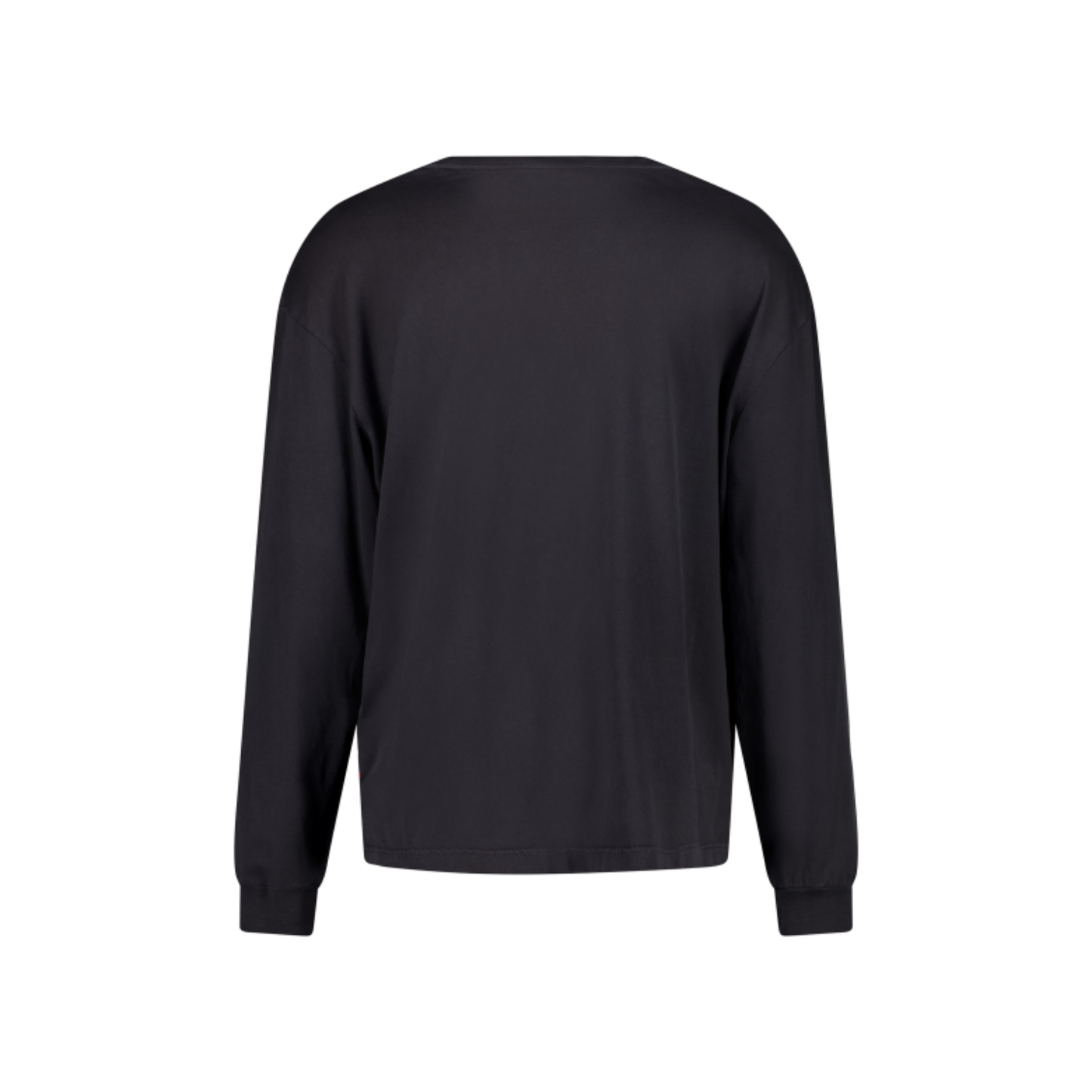 Robert Long Sleeve Washed Cotton T Shirt