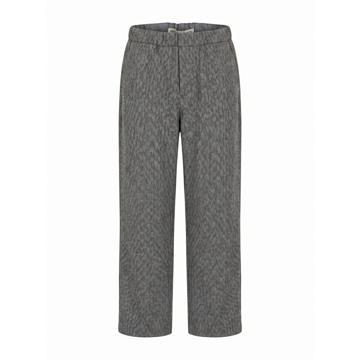 Ed Unlined Herringbone Drawstring Trousers