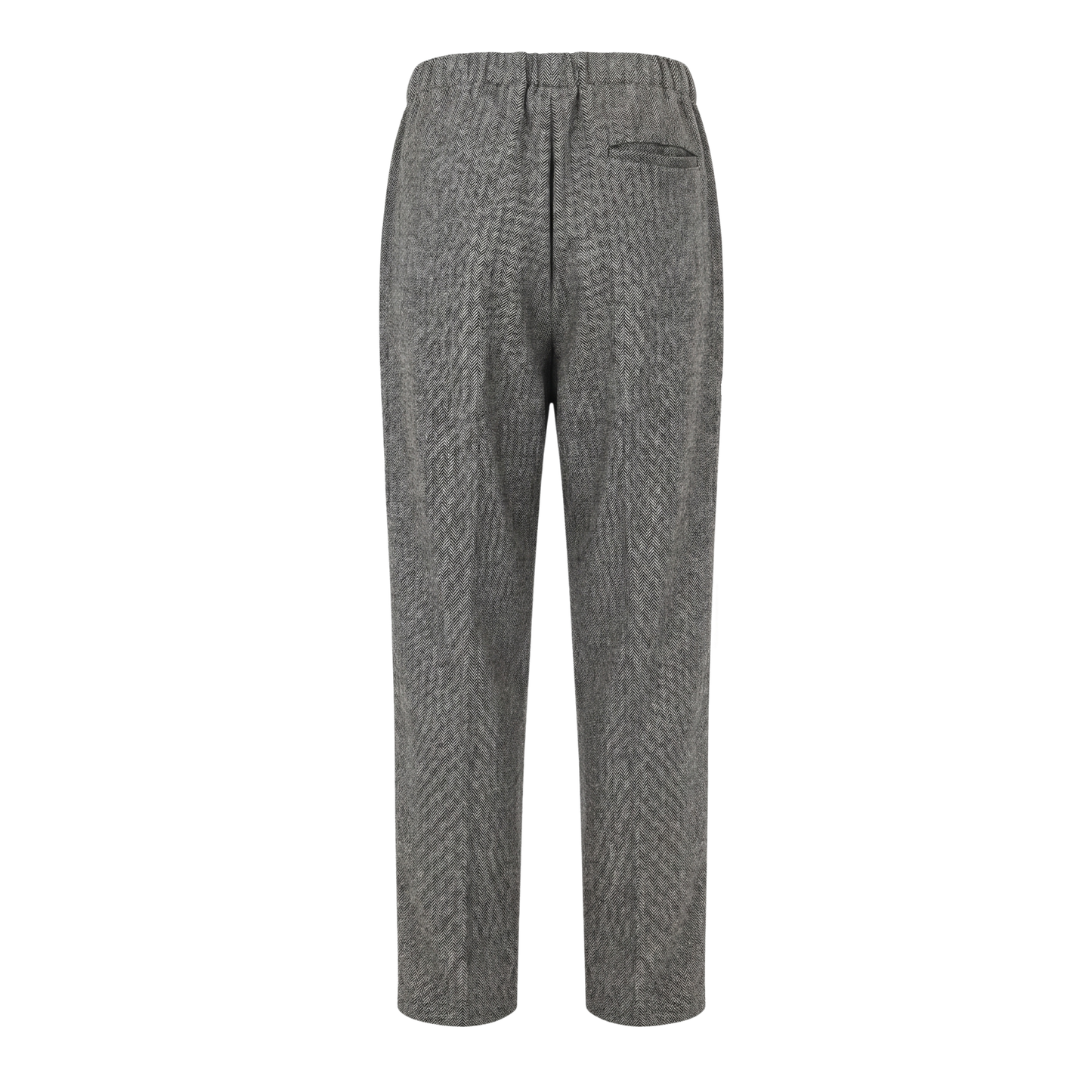 Ed Unlined Herringbone Drawstring Trousers