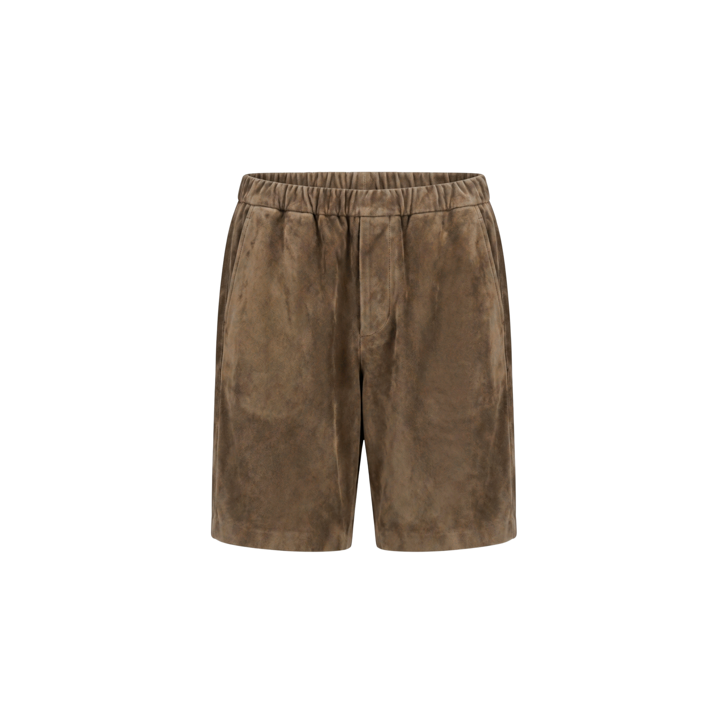 Ed Unlined Lamb Suede Drawstring Shorts