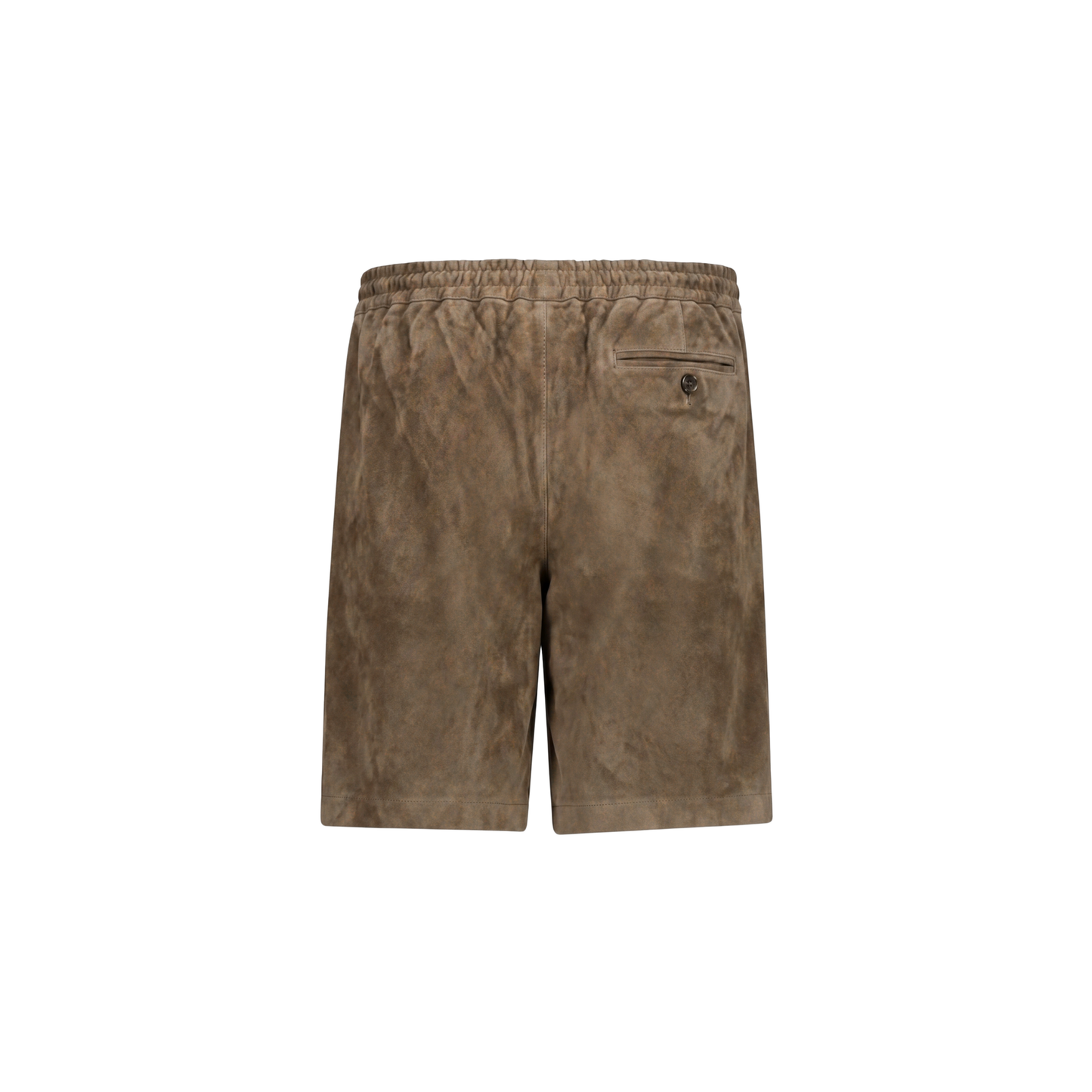 Ed Unlined Lamb Suede Drawstring Shorts
